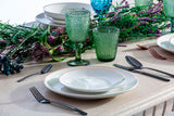 Cutlery in Steel with Black Finish (Set of 24)