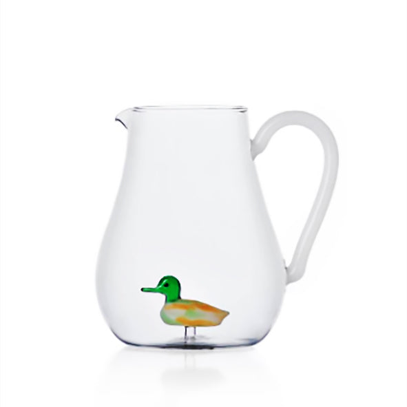 Glass Pitcher Duck - Animal farm Collection