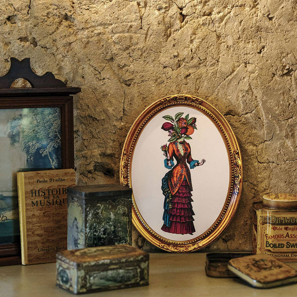 Tray - Oval Fruti Lady