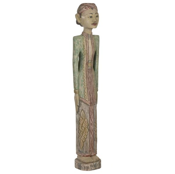 Decorative Wooden Sculpture - Male