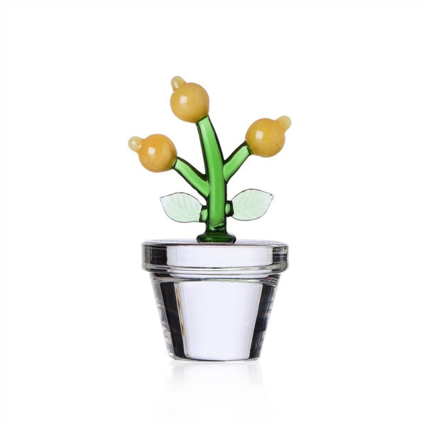 Paperweight/placeholder yellow flower Collection Fruits and Flower