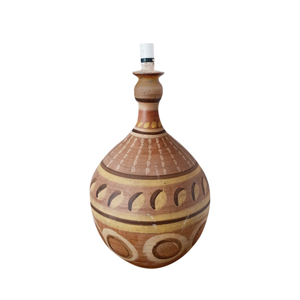 Vintage Collection; Terracotta Lamp Base