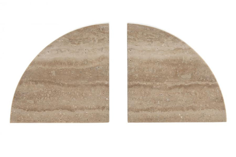 Bookends made from Travertine Marble