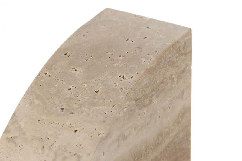 Bookends made from Travertine Marble