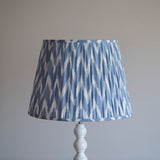 Lampshade - Ikat Blue 50cm