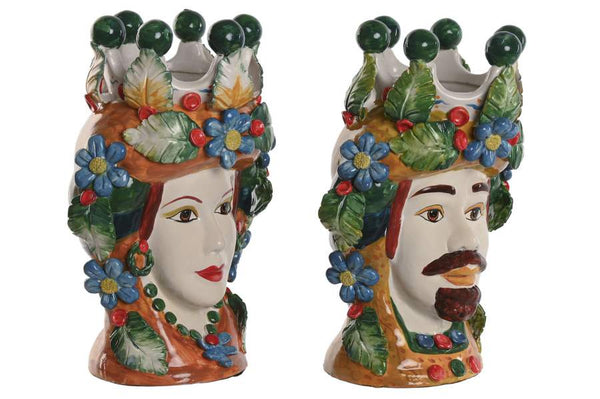 Moor Head Vase - Male