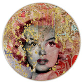 Memories Collection; Cake Plate in Porcelain; Marylyn Monroe