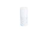 Cylindrical Vase - Carrara marble (Satin)