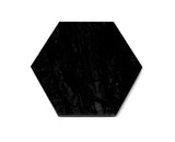 Hexagonal Serving Plate Black