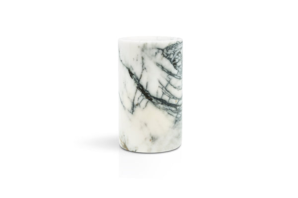 Toothbrush Holder in Marble (rounded)