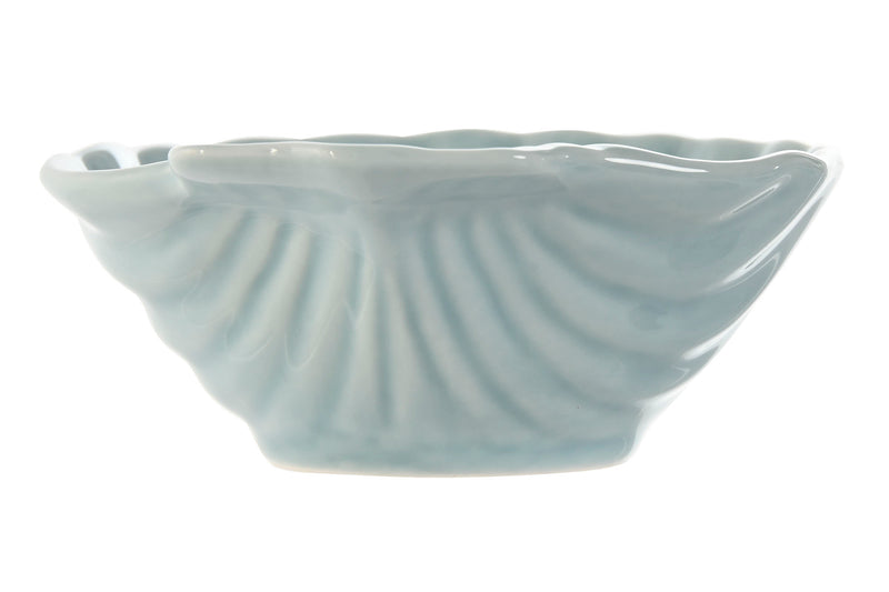Bowl in shape of a Seashell - Light Blue