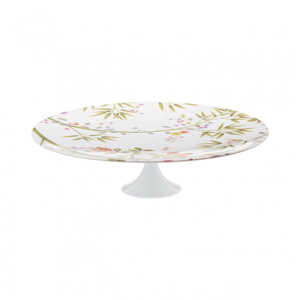 Cake stand Paradis Collection fond blanc 27cm