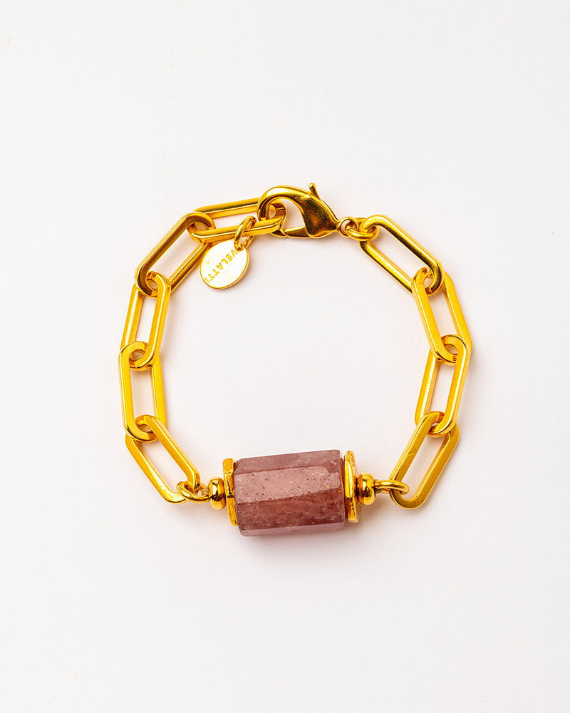 Bracelet with Muscovite - Handmade