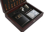 Game Set with Flask (6 piece set)