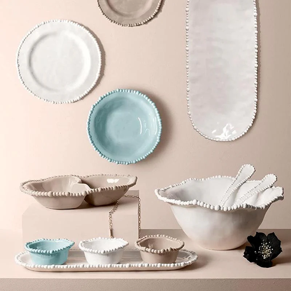 Salad Servers - Melamine White - Joke Collection