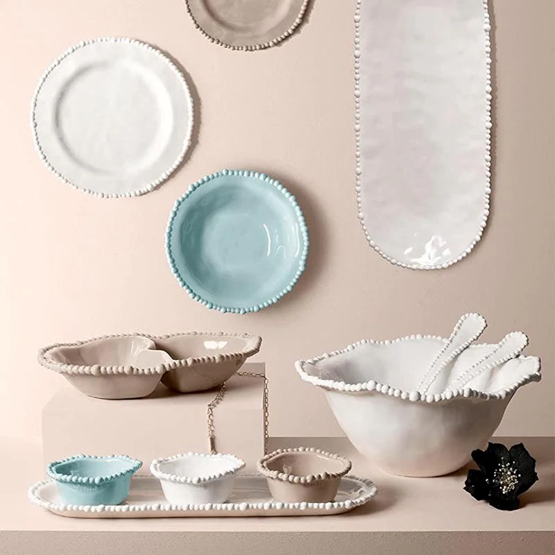 Salad Servers - Melamine White - Joke Collection