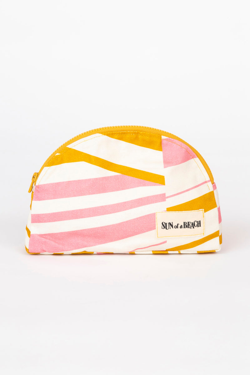 Pouch in Yellow and Pink