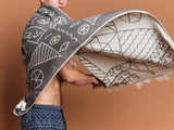 Beach Towel - Tinos Grey