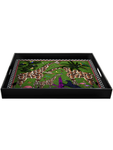 Square Tray, Giraffe Green, Grande - Ortigia