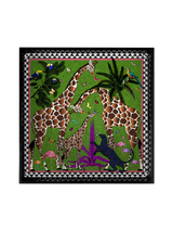 Square Tray, Giraffe Green, Grande - Ortigia