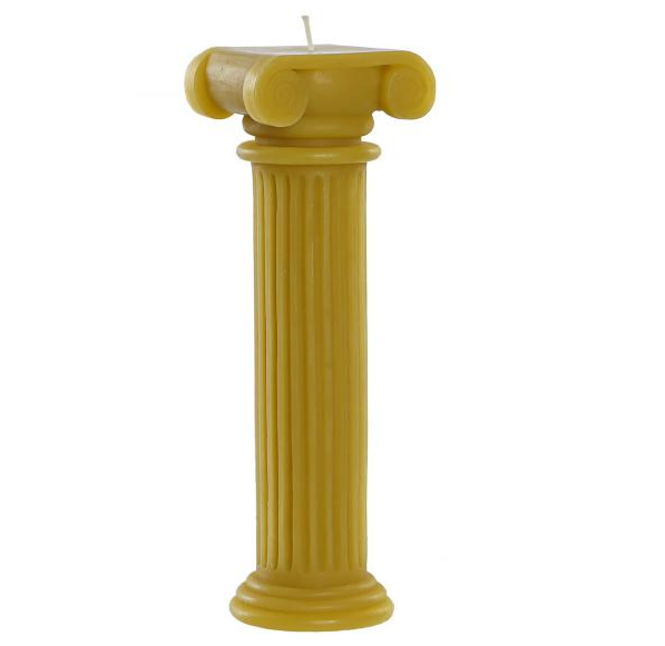 Candle in Yellow - Doric Column