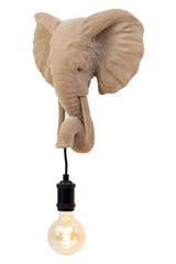 Light & Living Wandlamp Elephant - Velvet - Zand