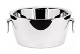 Ontario cooler with handles, high-gloss polished stainless steel, double-walled, ø 38 cm, H 18 cm