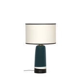 Table Lamp; Bleu Sarah/Noir