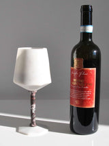 Marble Wine Glass