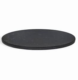 Cheese Plate in Black Marble (round)