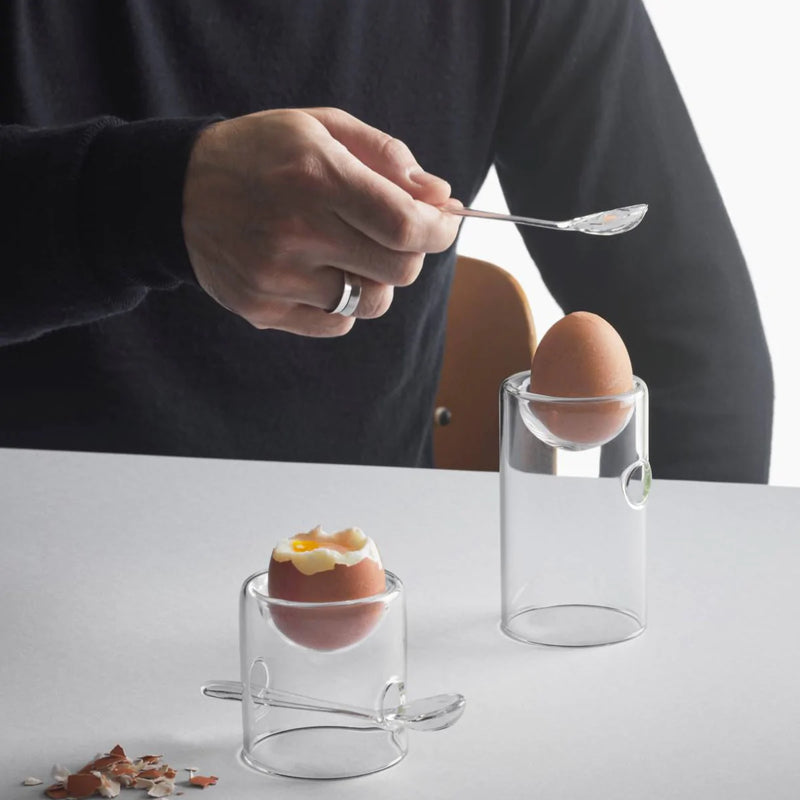 Collection Gift; Eggcup with Spoon (small)