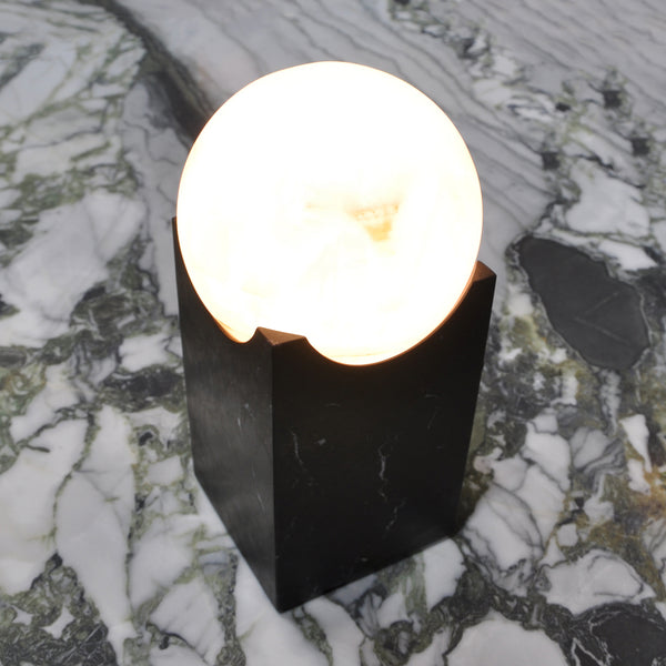 Eclipse Lamp (Paonazzo Marble)