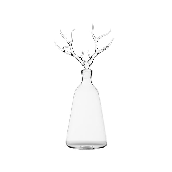 Bottle 'Deer' in Glass