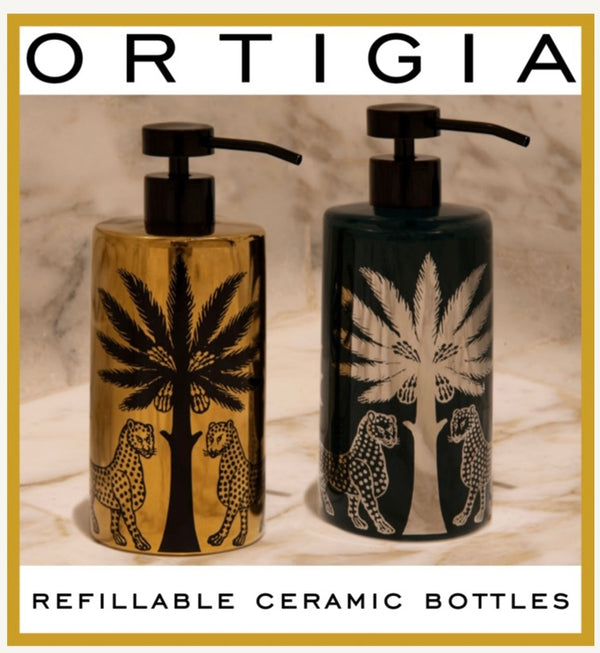 Ceramic Bottle Gold
