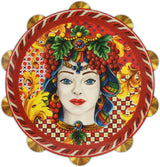 Chopping Board Melamine - Red Drum Large - Joke Sicily Collection