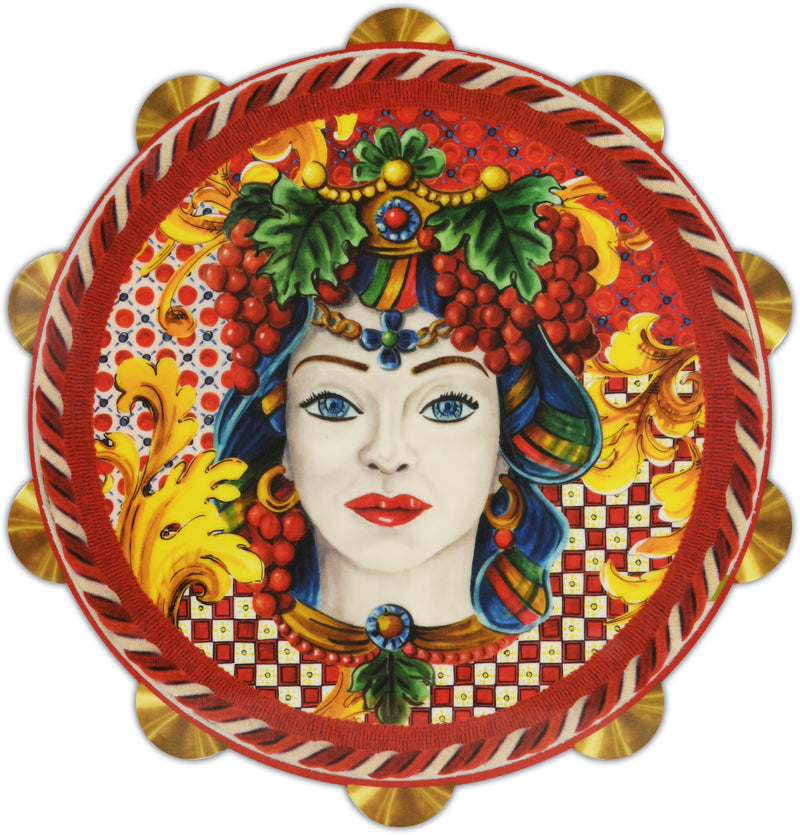 Chopping Board Melamine - Red Drum small - Joke Sicily Collection