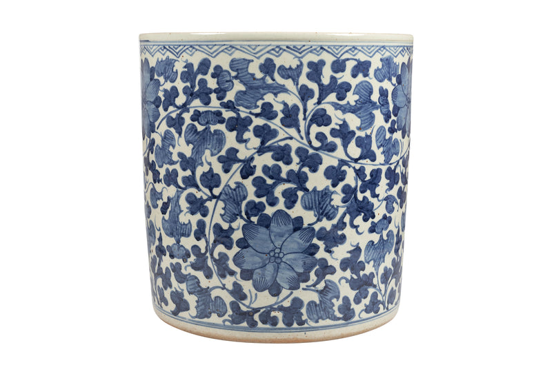 Vase Blue and White