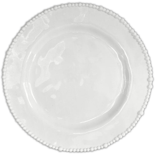 Joke Collection; Dinner Plate in Melamine, White