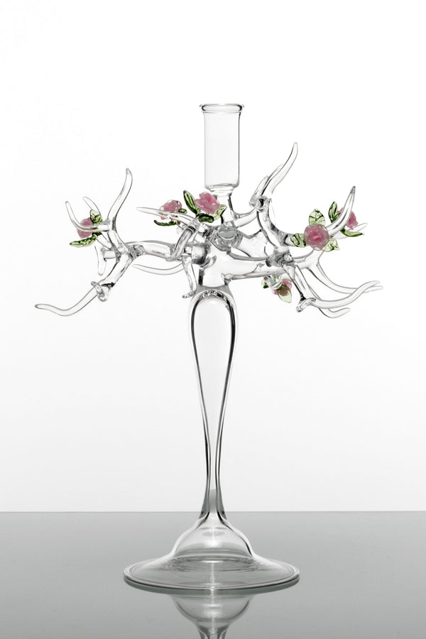 Rose Candlestick - Atelier Crestani Collection