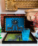 Square Tray Mosaico Blue