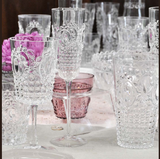 Baroque & Rock Collection; Water Glass in Acrylic