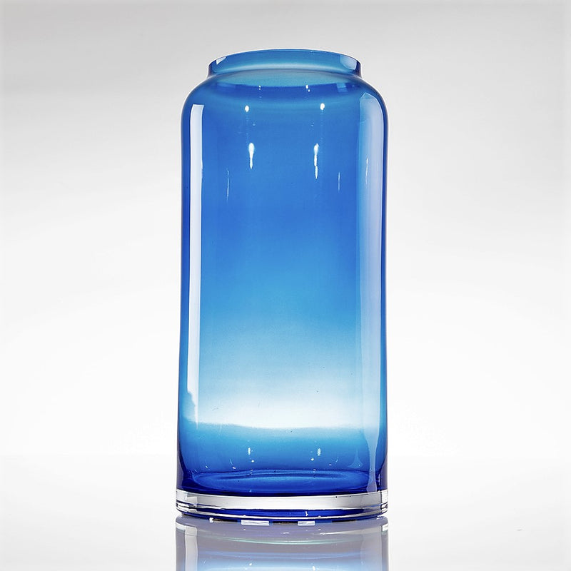 Vintage Collection; Vase in Blue Glass (tall)