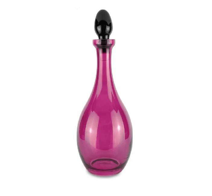 Bottle Carafe in Glass - Pink