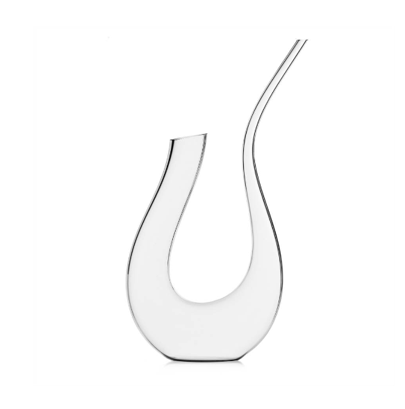 Glass Leda decanter 1,3 lt -  Le Muse Collection