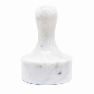 Meat Mallet in White Carrara Marble