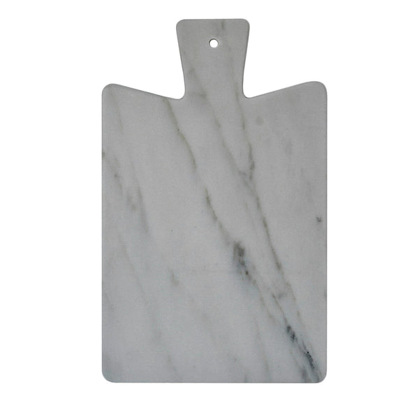 Chopping Board in White Carrara Marble