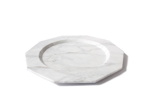 Large Dinner Plate in Marble