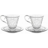Set of 2 coffee cups & saucers (acrylic) - Baroque & Rock Collection